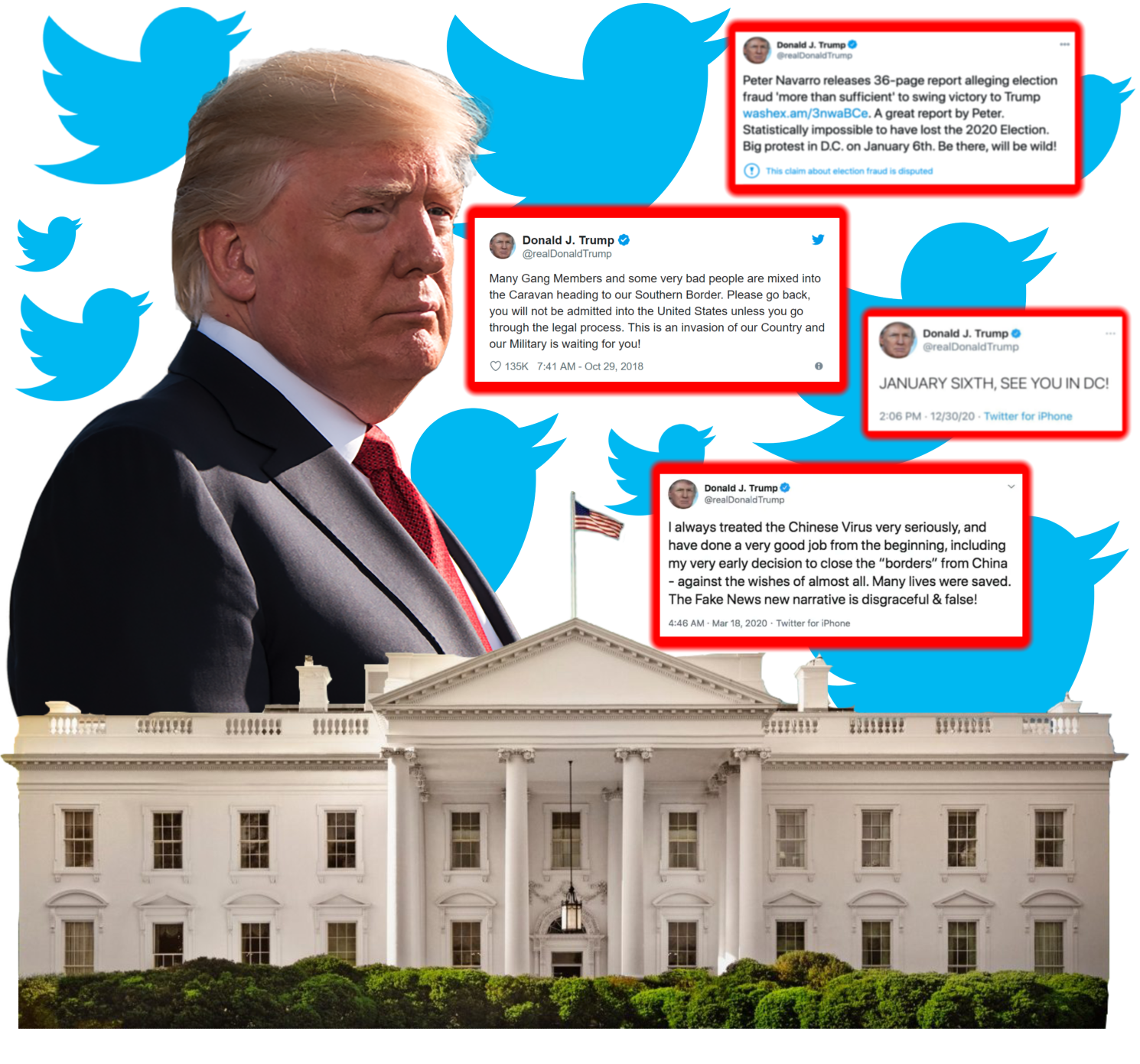 Trump’s presidential legacy garners mixed reaction from students, staff